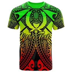 Pohnpei Custom Personalised T shirt - Reggae Seal with Polynesian Tattoo