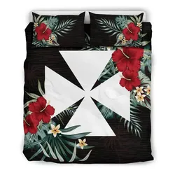 Wallis And Futuna Hibiscus Bedding Set A02