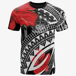 Alohawaii T-Shirt - Tee Samoa - Polynesian Ornament Hibiscus - BN20