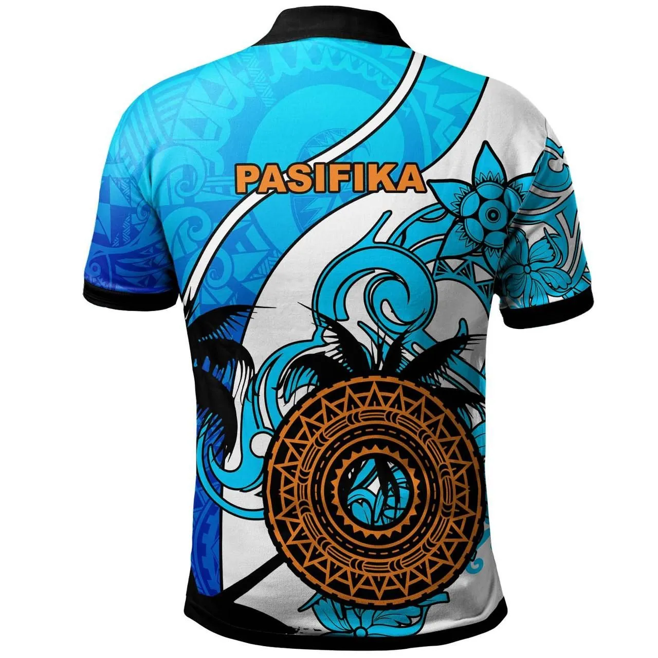 Pasifika Rugby Polo Shirt - Custom Personalised Pasifika Nations Rugby Polynesian Culture Polo Shirt