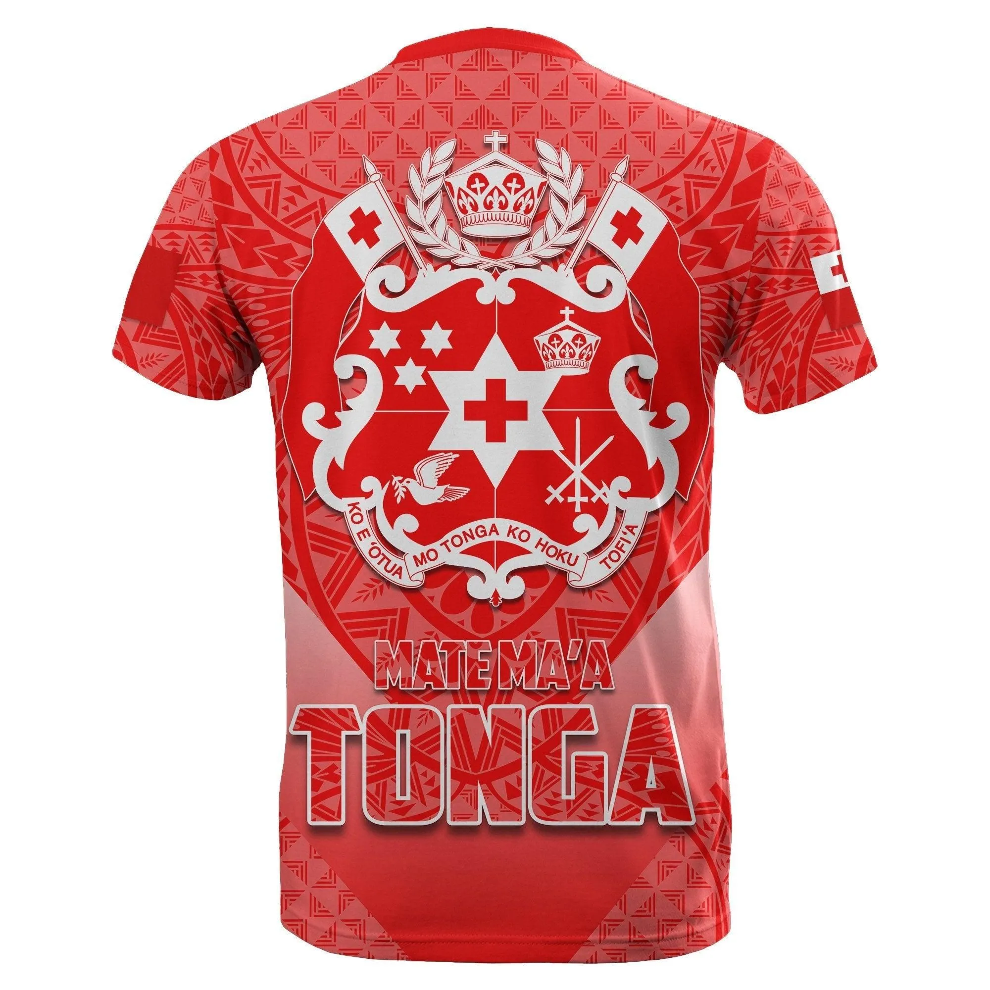 (Custom Personalised) Mate Maa Tonga Rugby T shirt Polynesian Style