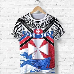 (Custom Personalised) Wallis And Futuna Rugby T Shirt Spirit