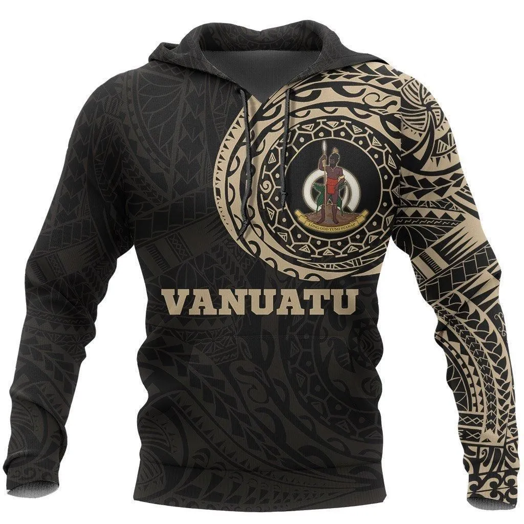 Vanuatu in My Heart - Tattoo Style Hoodie NVD1188