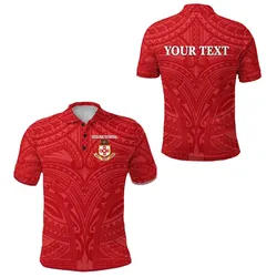 (Custom Personalised) Kolisi Tonga Polo Shirt Mate Maa Tonga Unique Rugby Style NO.1