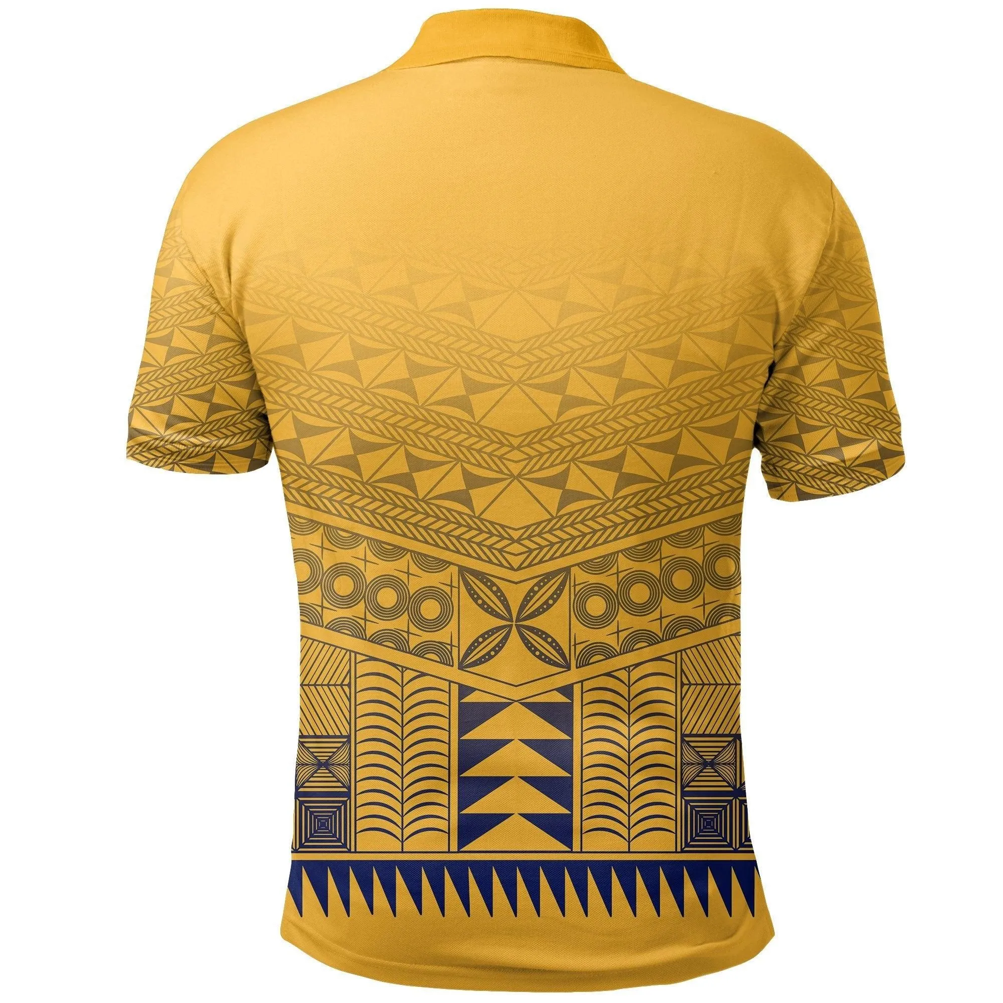 Niue Rugby Polo Shirt Yellow