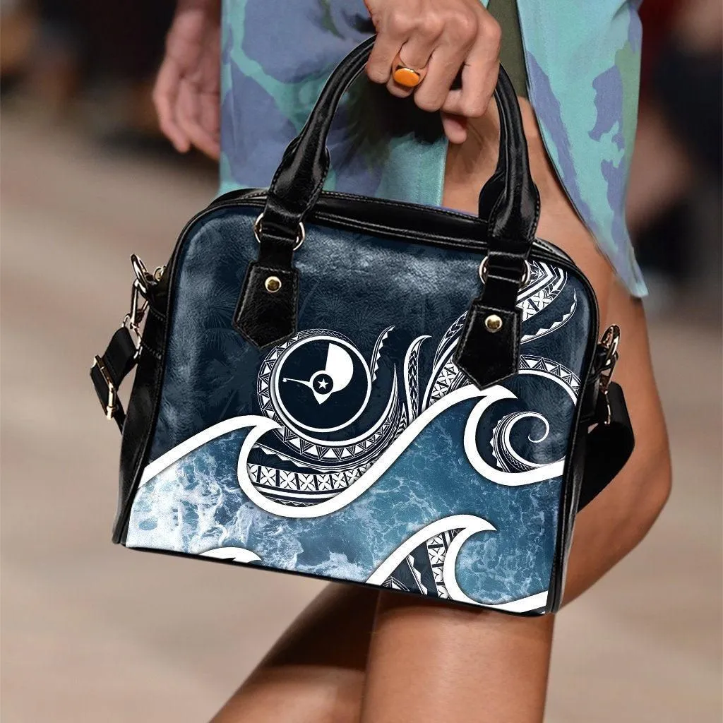 Yap Islands Polynesian Shoulder Handbag - Ocean Style