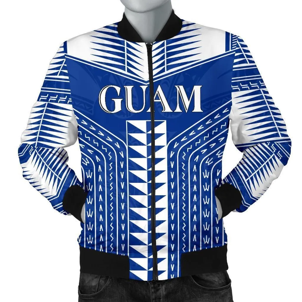 Guam Polynesia Mens Bomber Jacket