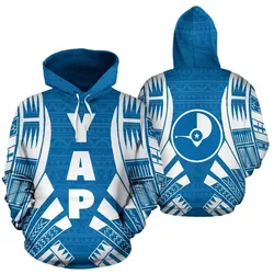 Yap All Over Hoodie - Tattoo Style