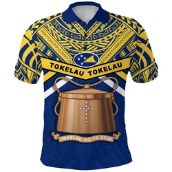 Tokelau Rugby Polo Shirt Version