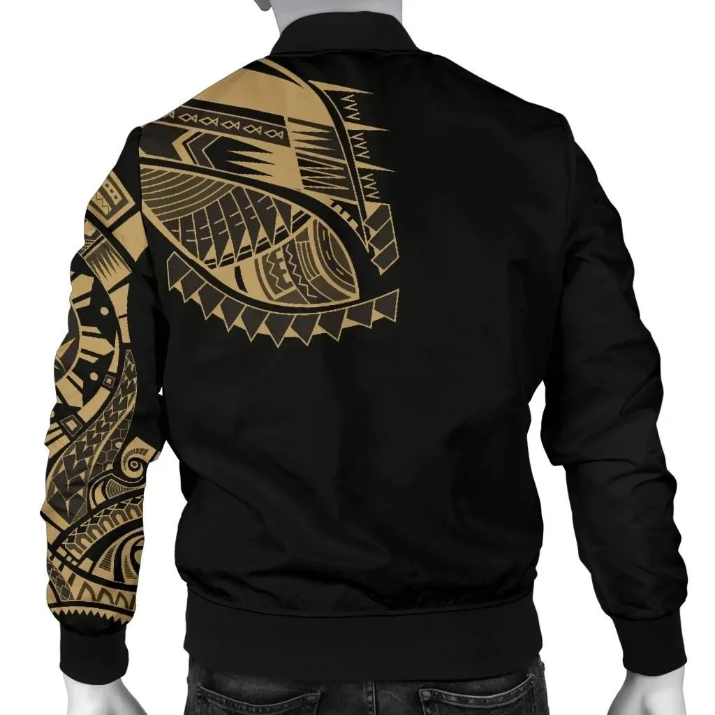 Alohawaii Jacket - Bomber Jacket Polynesian Chest Tattoo A7
