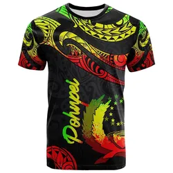 Pohnpei Micronesia T shirt - Poly Tattoo Reggae Version