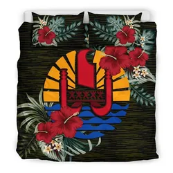Tahiti Bedding Set - Special Hibiscus