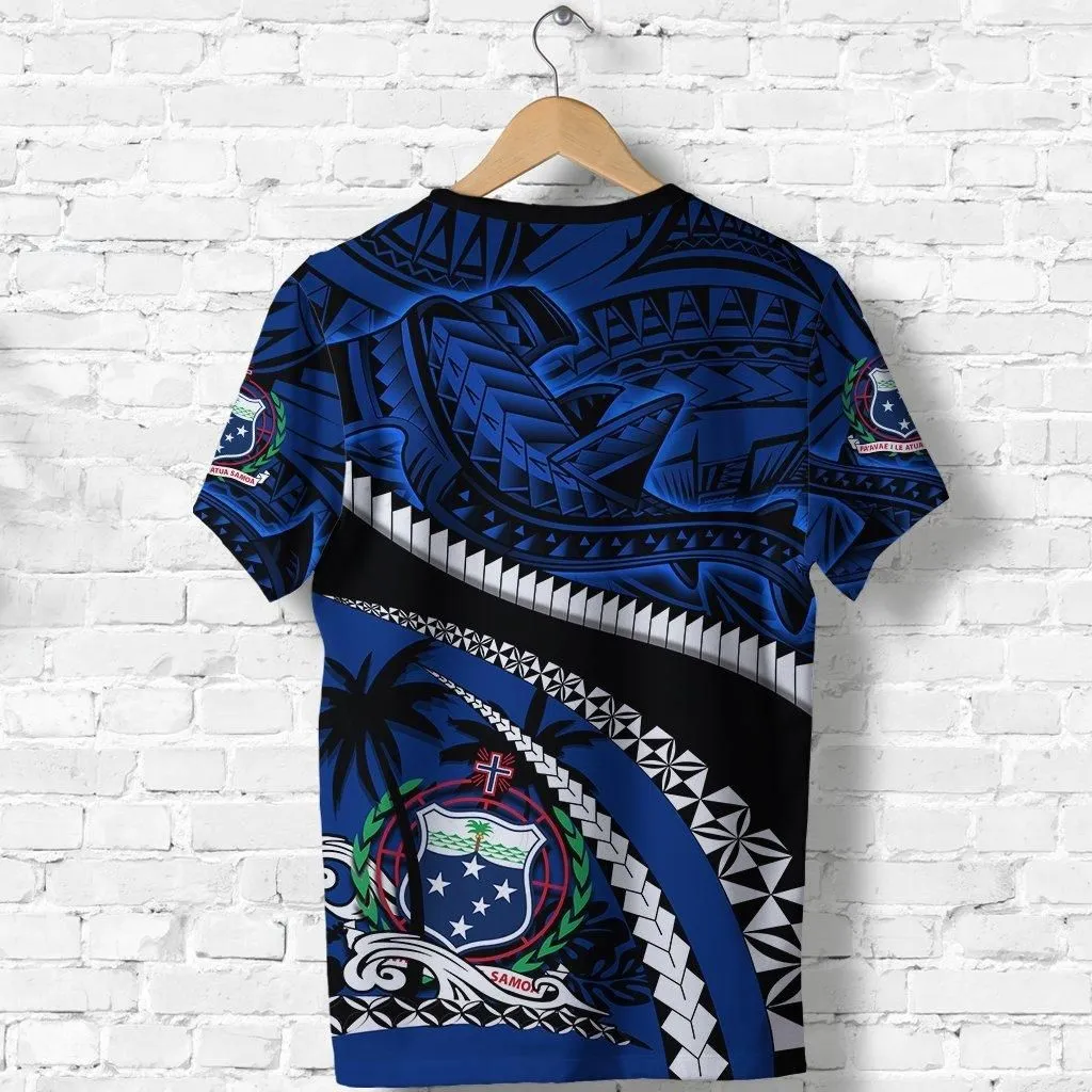 Samoa T shirt Polynesian Shark Tattoo