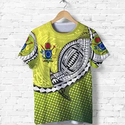 (Custom Personalised) Cook Islands Rugby T Shirt Version Special