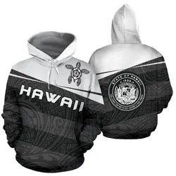 Polynesian Turtle Tattoo Pullover Unisex Hoodie Bt03