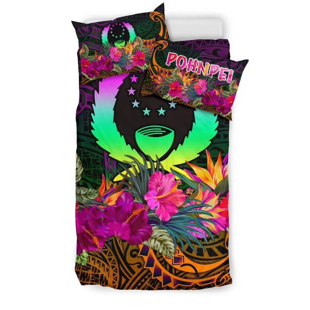 Pohnpei Bedding Set - Summer Hibiscus - BN15