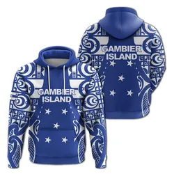Alohawaii Clothing - Gambier Islands Tribal Tattoo Hoodie