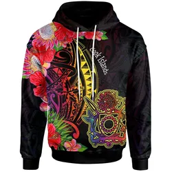 Cook Islands Hoodie - Tropical Hippie Style