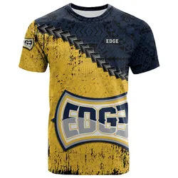 St. Johns Edge T-shirt Grunge Polynesian Tattoo - CA BASKETBALL