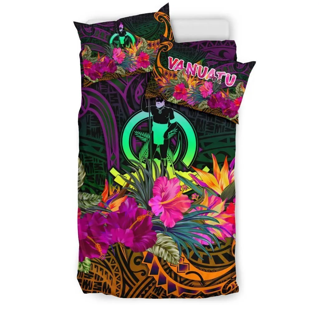 Vanuatu Bedding Set - Summer Hibiscus - BN15
