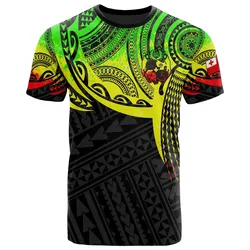Alohawaii T-Shirt - Tee Tonga Polynesian - Reggae Tattoo Pattern - BN12