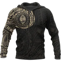 Guam Hoodie Tattoo Style Version 2.0