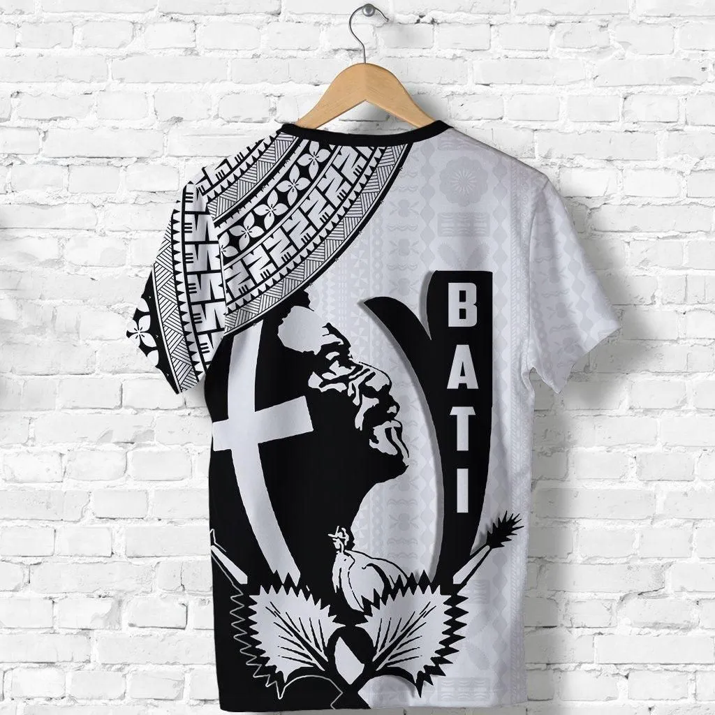 Fiji Bati Rugby League T Shirt Tapa Lt4