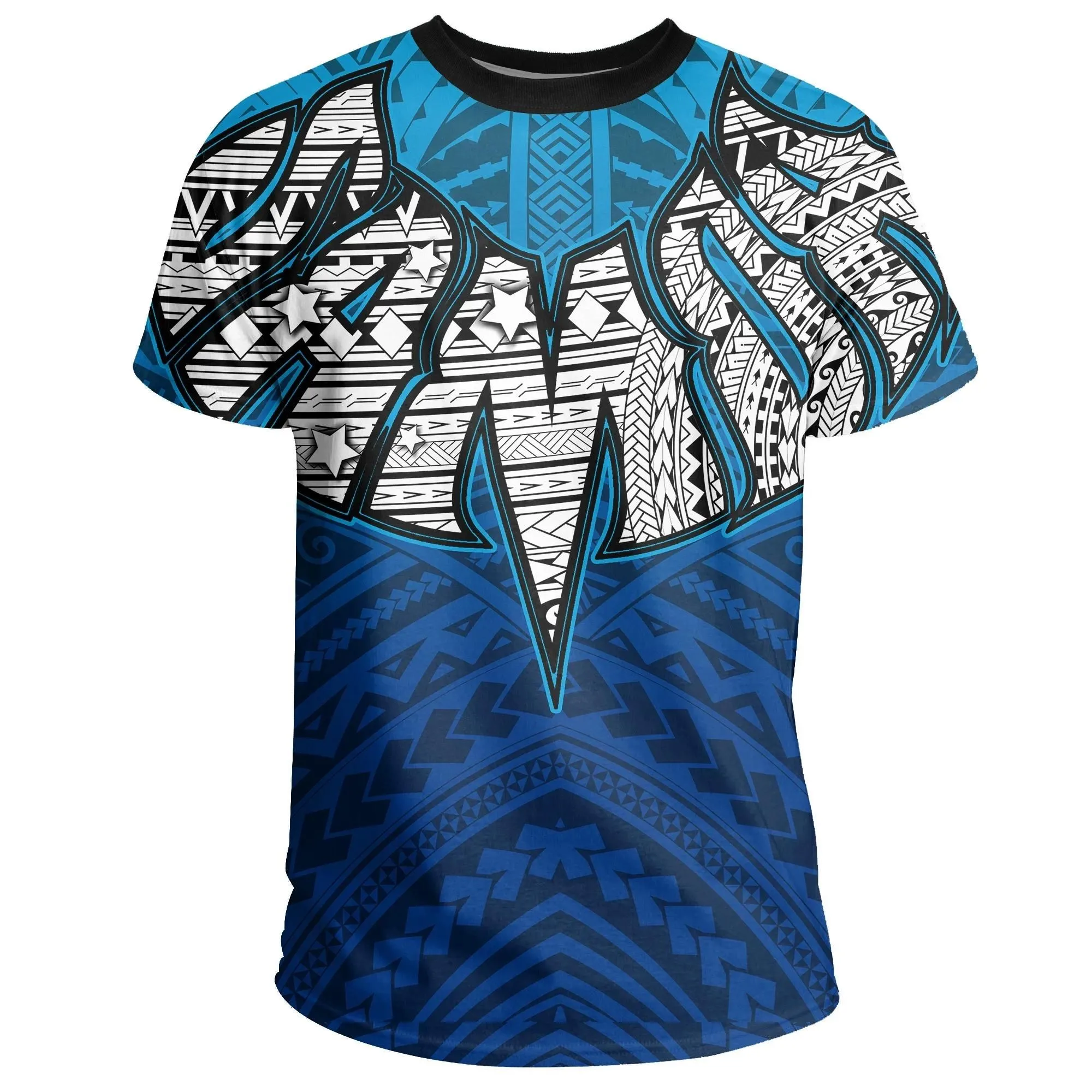 Alohawaii T-Shirt - Tee Samoa Polynesian Coat Of Arm - J4