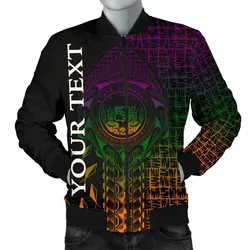 Alohawaii Jacket - Bomber Jacket Hawaii Custom Personalised - Kanaka Maoli Rocket Style - BN1828