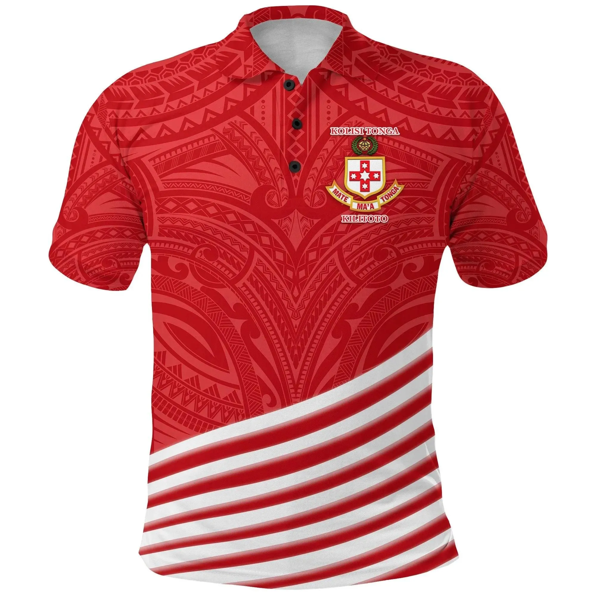 Alohawaii Shirt - Polo Shirt KILITOTO - (Custom Personalised) Kolisi Tonga Mate Maa Tonga Simple Rugby Style - Be Free A7