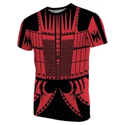 Warrior Yap Tattoo T shirt Red