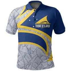 Tokelau Rugby Polo Shirt Polynesian