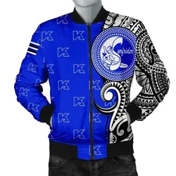 (Personalized) Hawaii - Kailua High Tribal Kakau Bomber Jacket AH