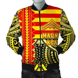 Alohawaii Jacket - Hawaiian Mauna Kea Bomber Jacket - Speaka Style - AH - JC