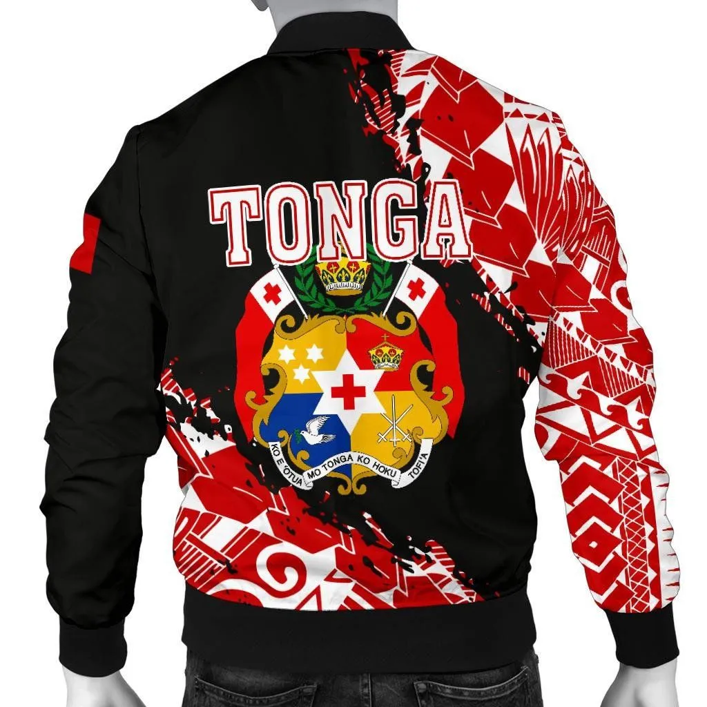 Tonga Men's bomber Jacket - Nora Style J9