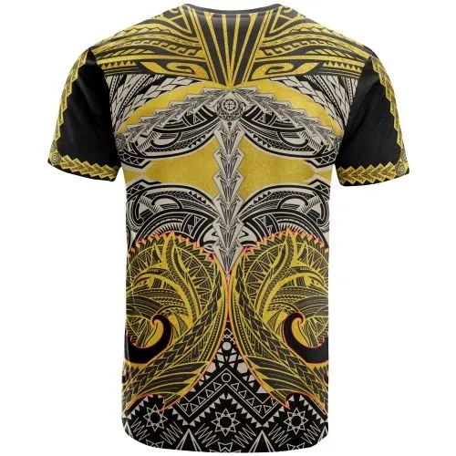 Polynesian All Over Print T-Shirt - Polynesian Maori Tattoo Wolf
