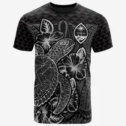 Vibe Hoodie Guam T shirt - Guam Coat Of Arms Turtle Hibiscus Black