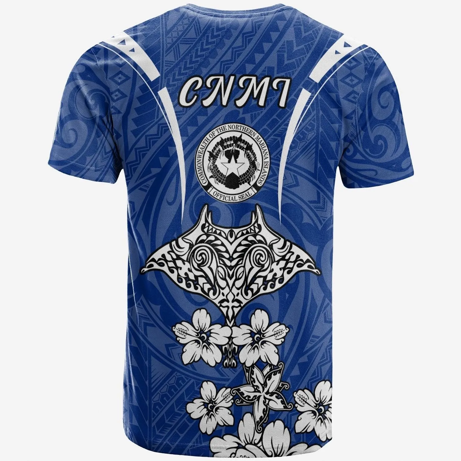 Northern Mariana Islands T shirt - Ray Hibiscus