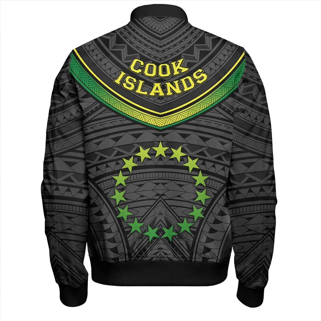 Cook Islands Bomber Jacket Polynesian Authen