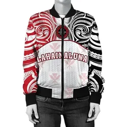 FamilyGater Jacket - Kanaka Lahainaluna High School Women's Bomber Jacket \bDemodern Style AH JH