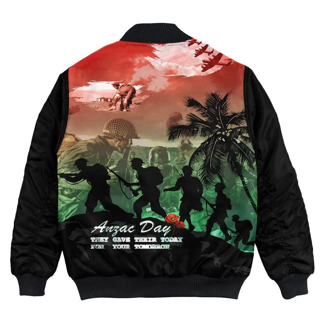Polynesian Pride Clothing - They Gave Their Today For Your Tomorrow Bomber Jacket