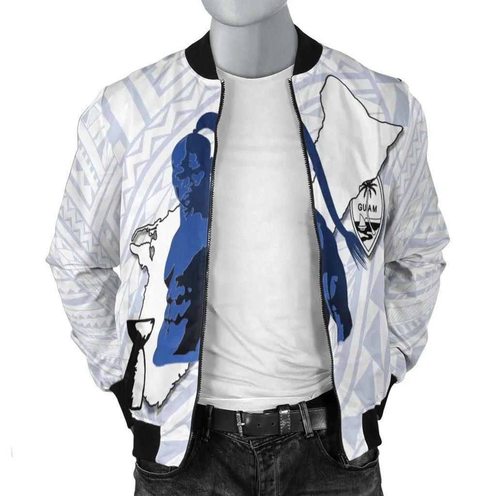 Guam Mens Bomber Jacket - Chamorro Heritage Ver 2
