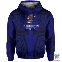 Tmarc Tee American Samoa New Tattoo Style Hoodie