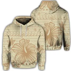 Alohawaii Hoodie - Hawaiian Hibiscus Plumeria Kanaka Polynesian Vintage Hoodie - AH - J4R