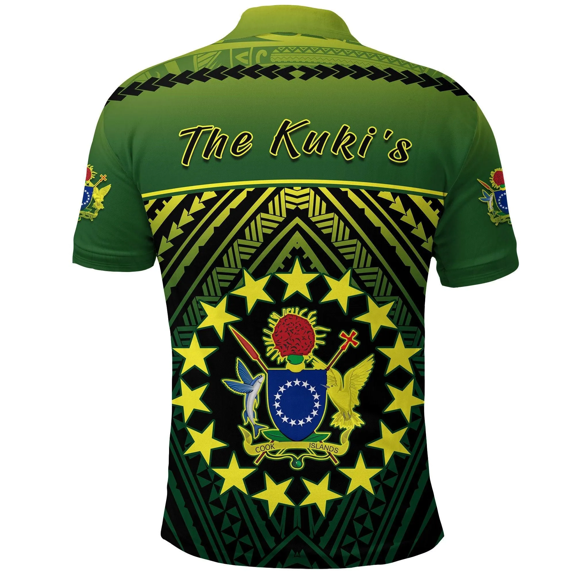The Kukis Polo Shirt Cook Islands Rugby LT13