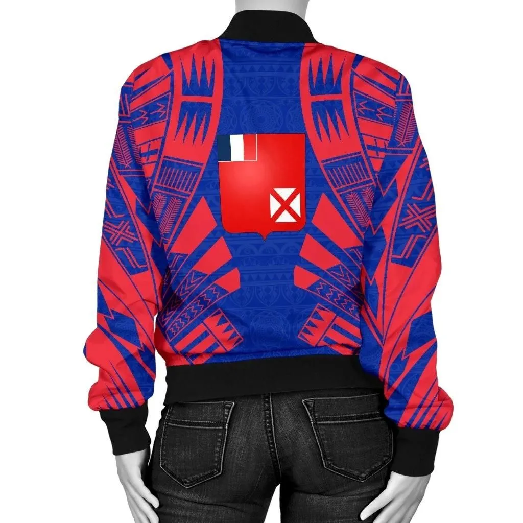 FamilyGater Jacket - Bomber Jacket Wallis And Futuna Polynesian Tattoo Flag - BN0110