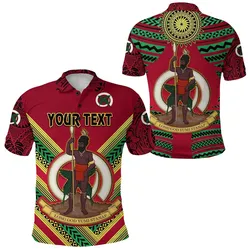 (Custom Personalised) Vanuatu Rugby Polo Shirt Original Style