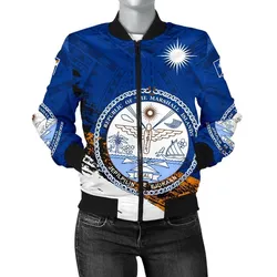 Marshall Islands Special Womens Bomber Jacket