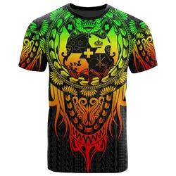 Tonga Polynesian T- Shirt - Tattoo Pattern With Seal - BN12
