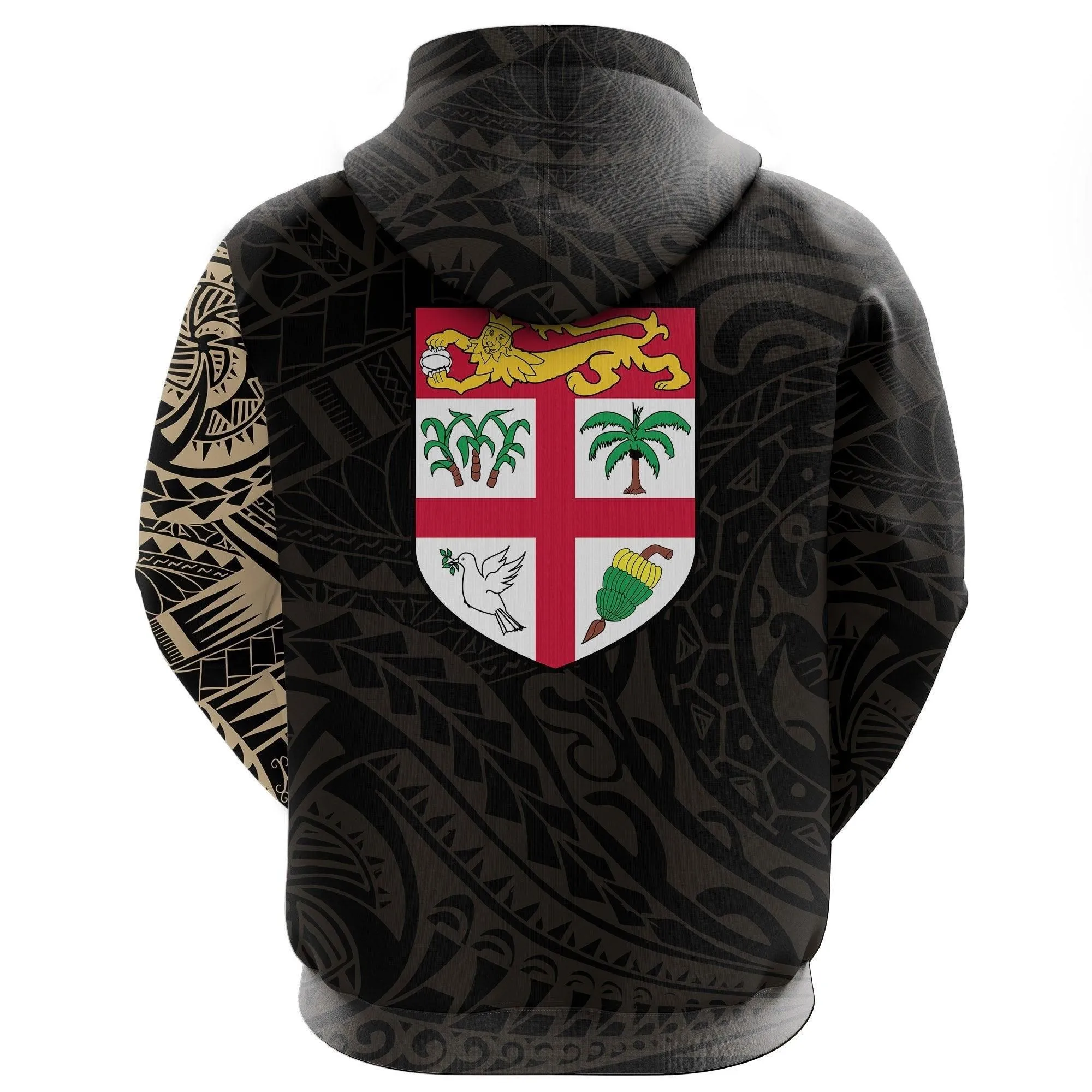 Fiji Polynesian Tattoo Style Hoodie